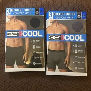 32 degrees Cool Boxer Briefs size L - 2 packs